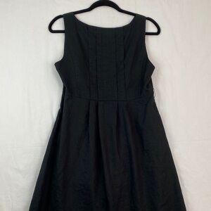 Mexx Linen Dress Sleeveless Black Knee Length Size 8